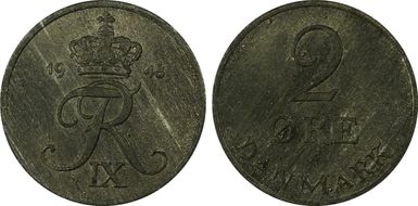 1948 NS 2 Øre MS63