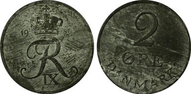 1950 NS 2 Øre MS61