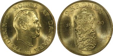 1949 NS 2 Kr KM-838.1 MS65