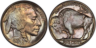 1927-S 5C MS65+