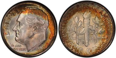 1949-S 10C MS67+