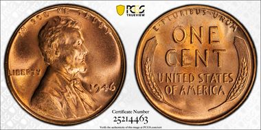 1946 1C MS67RD