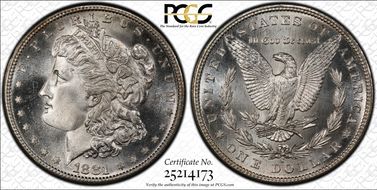 1881-S $1 MS68