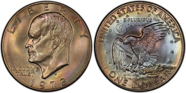 1973-D $1 MS66+