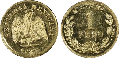 1883/72-Mo M Peso KM-410.5 MS64