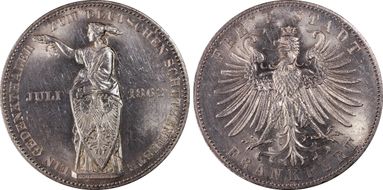 1862 Thaler Shooting MS62