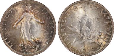 1915 1 Fr Gad-467 F-217 MS66+