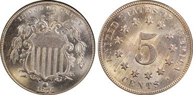 1874 5C MS66