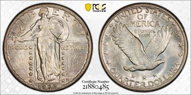 1926 25C MS63FH