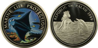 1999 $1 KM-35 Manta Ray PR69DCAM