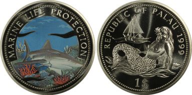 1999 $1 KM-40 Shark PR69DCAM