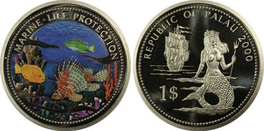 2000 $1 KM-43 Ocean Scene PR69DCAM