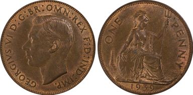 1939 1D S-4114 MS64BN