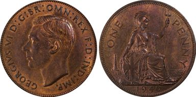 1940 1D S-4114 MS65RB