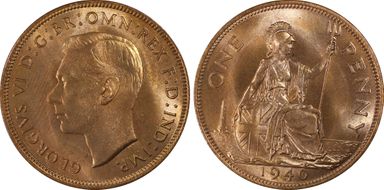 1940 1D S-4114 MS65RD