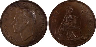 1944 1D S-4114 MS64BN