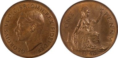 1950 1D S-4117 MS65RB