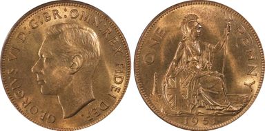 1951 1D S-4117 MS66RD