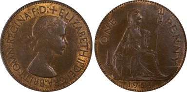 1953 1D S-4154 MS64RB