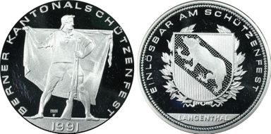 1991 HF 50 Fr Bern Haberling-41a PR66DCAM