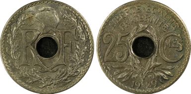 1929 25C Gad-380 F-171 MS64