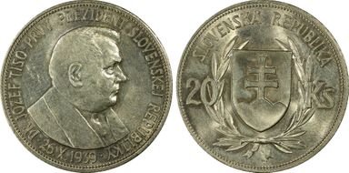 1939 20 Kor KM-3 AU55