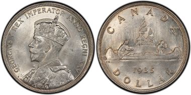 1935 S$1 MS64