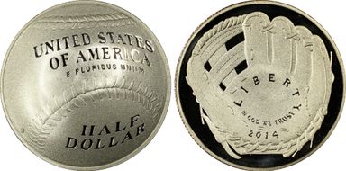 2014-S 50C Baseball Hall of Fame PR69DCAM