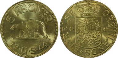 1944 5 Kr MS63