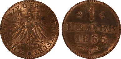1865 Heller MS64RB