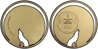 2013 500 Tug Mongolian Nature-Wolf MS66