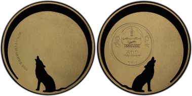 2013 500 Tug Mongolian Nature-Wolf MS66