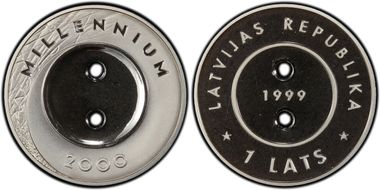 1999-2000 Lats Millennium PR67DCAM