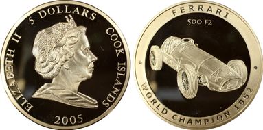 2005 $5 Ferrari F2 PR68DCAM