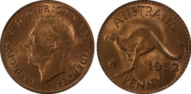 1952 (m) 1D MS64RD