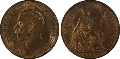 1929 1D S-4055 MS64RB