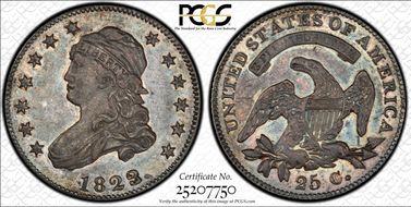 1823/2 25C Browning 1 AU58+