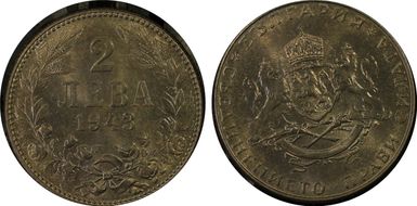 1943 2 Leva KM-49 MS66