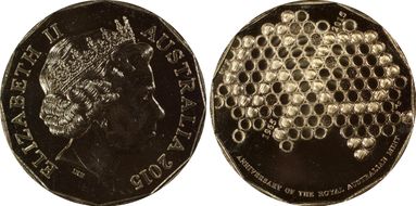 2015 50C RAM 50th Anniversary MS66