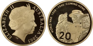 2005 20C End of WWII PR68DCAM