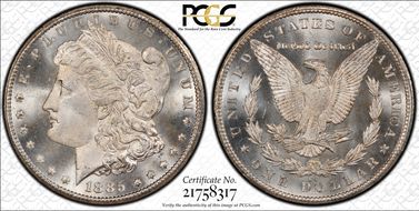 1885-CC $1 MS66PL