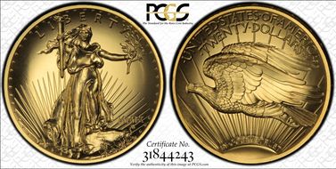 2009 $20 Ultra High Relief MS70