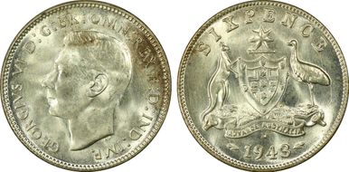 1943-D 6D KM-38  Ag MS65