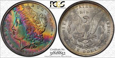 1885-O $1 MS64+