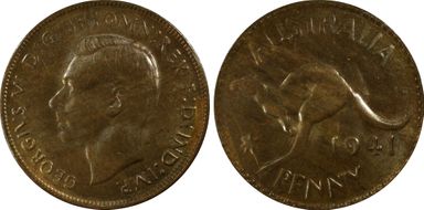 1941 K.G (p) 1D KM-36 MS63BN