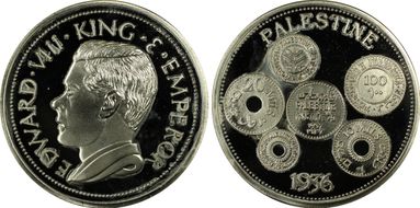 "1936" (1984) Medal FM-59b Fantasy Edward VIII RE PR65DCAM