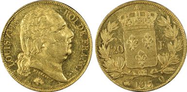 1817-Q 20 Fr Gad-1028 MS61