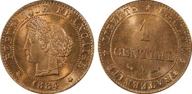 1884-A 1C Gad-88 F-104 MS66RD