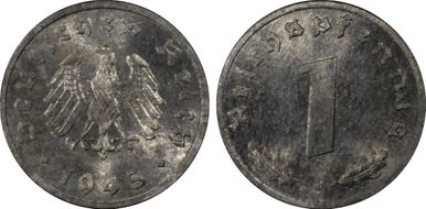 1945-F Pfg J-373b MS66