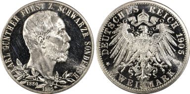 1905 2 Mk J-169b Thick Rim PR66CAM